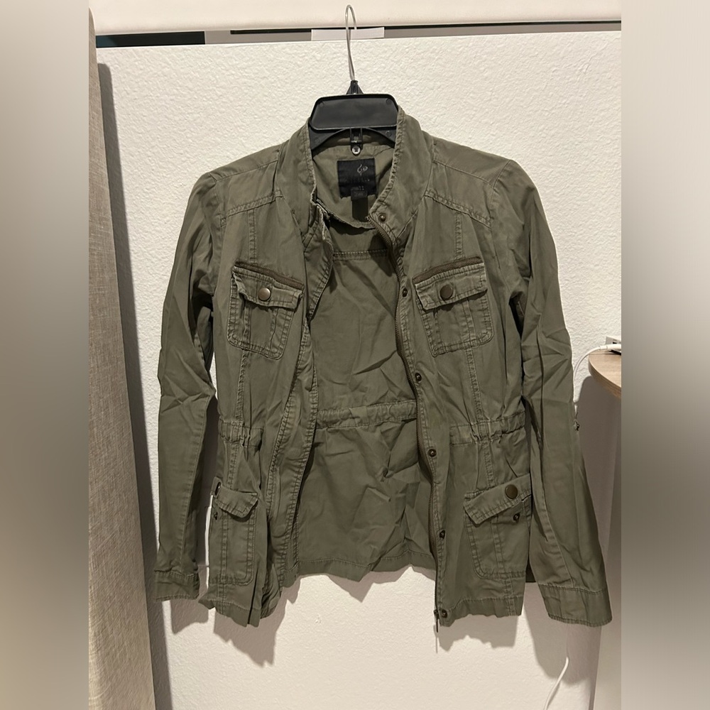 Tillys military green jacket